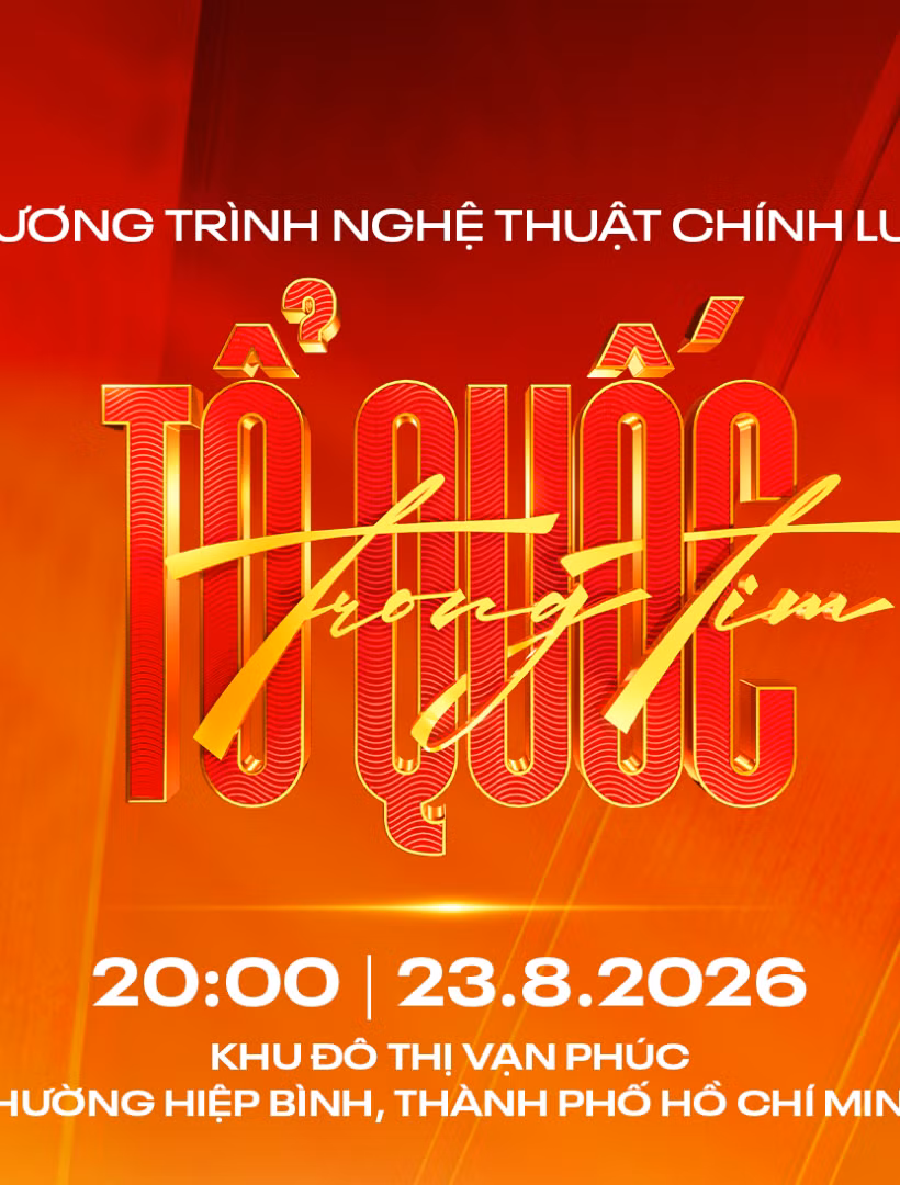 Dàn nghệ sĩ đình đám tham gia "Concert quốc gia: Tổ quốc trong tim" 2026