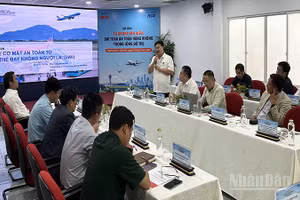 Một góc quang cảnh buổi tọa đàm. (Ảnh: HOÀNG LIÊM)