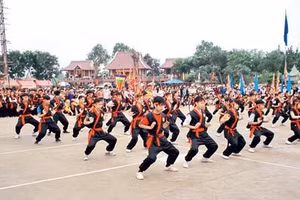 Nơi phát tích một môn phái võ Việt