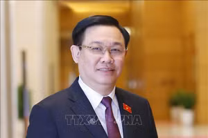 Chủ tịch Quốc hội Vương Đình Huệ.