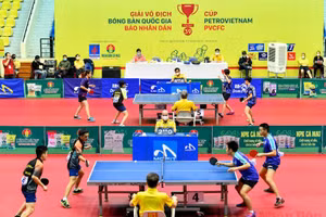 Gallery - Giải vô địch bóng bàn Quốc gia năm 2021 - Báo Nhân Dân - image 7