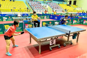 Gallery - Giải vô địch bóng bàn Quốc gia năm 2021 - Báo Nhân Dân - image 5