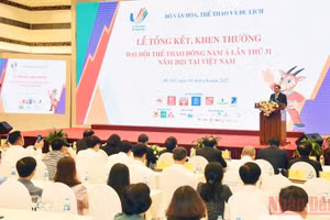 Quang cảnh buổi lễ.