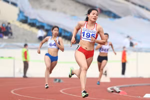 Điền kinh Việt Nam tự tin hướng đến ngôi đầu tại SEA Games 31. Ảnh : Diệp Diệp 