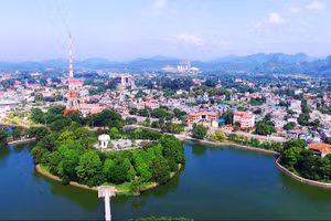 Thành phố Tuyên Quang được quy hoạch theo hướng hiện đại.