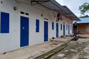 Một khu nhà ở công nhân tại xã Hồng Tiến, thị xã Phổ Yên, Thái Nguyên (Ảnh minh họa: Thế Bình).
