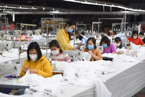 Người lao động tỏ ra đồng thuận với quyết định dừng hỗ trợ do ảnh hưởng của Covid-19 của Tổng Liên đoàn Lao động Việt Nam. (ẢNH: THÀNH ĐẠT)