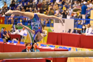Những màn biểu diễn thể dục dụng cụ xuất sắc ở SEA Games 31