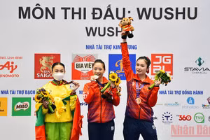 Những khoảnh khắc đẹp của wushu Việt Nam ngày 14/5