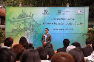 Lễ phát động cuộc thi “Ký họa Văn Miếu – Quốc Tử Giám”.