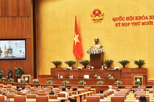 Toàn cảnh Kỳ họp thứ mười, Quốc hội khóa XIV.Ảnh | Quang Khánh