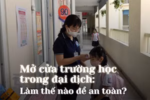 Mở cửa trường học trong đại dịch: Làm thế nào để an toàn?