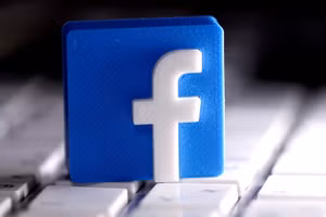 Biểu tượng của Facebook. (Ảnh: Reuters)