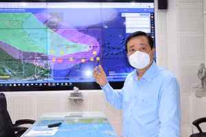 Tổng cục trưởng Phòng, chống thiên tai Trần Quang Hoài.