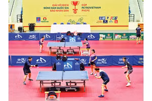Gallery - Giải vô địch bóng bàn Quốc gia năm 2021 - Báo Nhân Dân - image 16