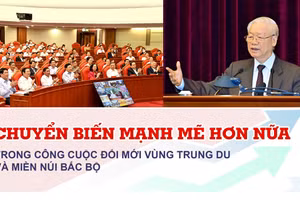 Chuyển biến mạnh mẽ hơn nữa trong công cuộc đổi mới vùng trung du và miền núi Bắc Bộ