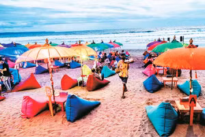 Bãi biển ở Bali.