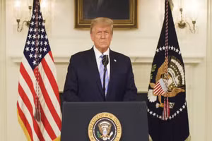 Tổng thống Mỹ Donald Trump. (Ảnh: Guardian)