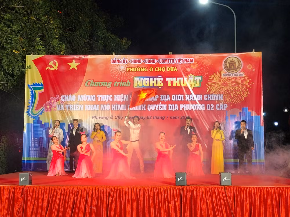 Một tiết mục biểu diễn trong Chương trình nghệ thuật 