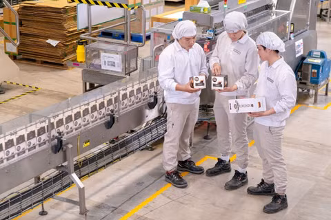 Hoạt động sản xuất tại Tập đoàn Nestlé Việt Nam - doanh nghiệp có 100% vốn nước ngoài.