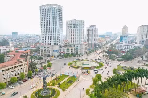 Trung tâm chính trị, hành chính tỉnh Thái Nguyên hiện nay.