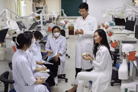 Học viên Chương trình đào tạo thạc sĩ. (Ảnh minh họa: Trường đại học Y Dược)