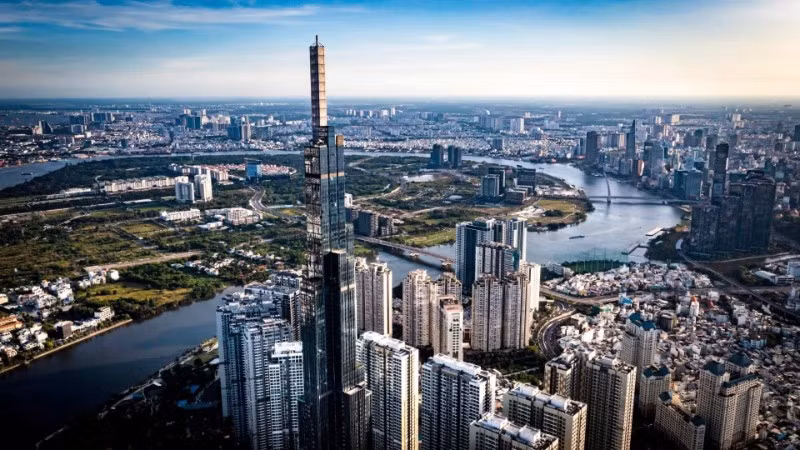 Thành phố Hồ Chí Minh năng động, phát triển.