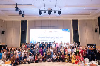 Các đại biểu, đại diện doanh nghiệp Việt Nam và Malaysia tại sự kiện ở Hà Nội.