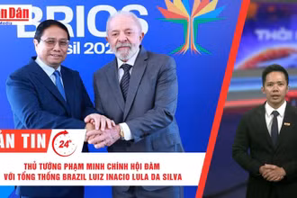 [Video] Thời sự 24h ngày 6/7/2025: Thủ tướng Phạm Minh Chính hội đàm với Tổng thống Brazil Luiz Inacio Lula da Silva