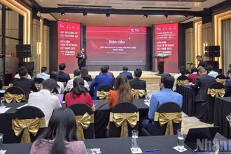 Buổi họp báo công bố Báo cáo tổng hợp Diễn đàn Kinh tế tư nhân Việt Nam 2025.