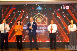 Ngôi nhà Ánh Dương tại An Giang chính thức đi vào hoạt động.
