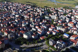 Diện mạo huyện Đông Anh (Hà Nội) ngày càng khang trang, hiện đại. (Ảnh THẾ ĐẠI)
