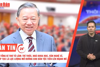 [Video] Thời sự 24h ngày 6/8/2025: Tổng Bí thư Tô Lâm: Trí thức, nhà khoa học, văn nghệ sĩ, tiếp tục là lực lượng mở đường cho dân tộc tiến lên mạnh mẽ