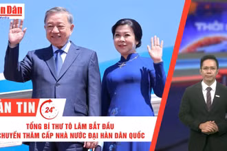 [Video] Thời sự 24h ngày 10/8/2025: Tổng Bí thư Tô Lâm bắt đầu chuyến thăm cấp Nhà nước Đại Hàn Dân Quốc
