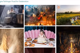 Tác phẩm "Bánh hỏi" đứng đầu 1 hạng mục chính thức của World Food Photography Awards 2025. (Ảnh chụp màn hình)