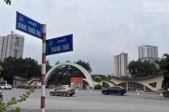 [Ảnh] Toàn cảnh tuyến phố đi bộ thông minh đầu tiên được Hà Nội lựa chọn thí điểm