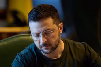 Tổng thống Ukraine Volodymyr Zelensky. (Ảnh: Tài khoản X của ông Volodymyr Zelensky)