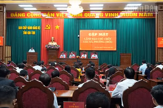 Quang cảnh buổi gặp mặt.