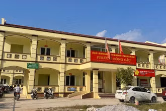 Trụ sở phường Sông Cầu, thành phố Bắc Kạn sẽ được sắp xếp, bố trí lại khi thành lập phường mới. (Ảnh: THU CÚC)