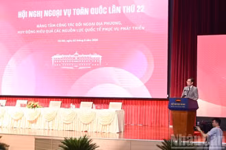 [Ảnh] Hội nghị Ngoại vụ toàn quốc lần thứ 22