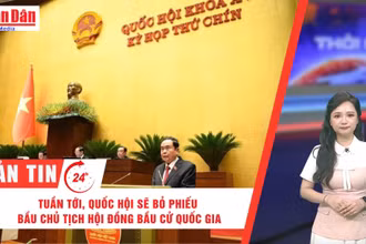 [Video] Thời sự 24h ngày 22/6/2025: Tuần tới, Quốc hội sẽ bỏ phiếu bầu Chủ tịch Hội đồng Bầu cử quốc gia 