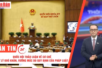 [Video] Thời sự 24h ngày 23/6/2025: Quốc hội bàn cơ chế tháo gỡ điểm nghẽn do quy định của pháp luật