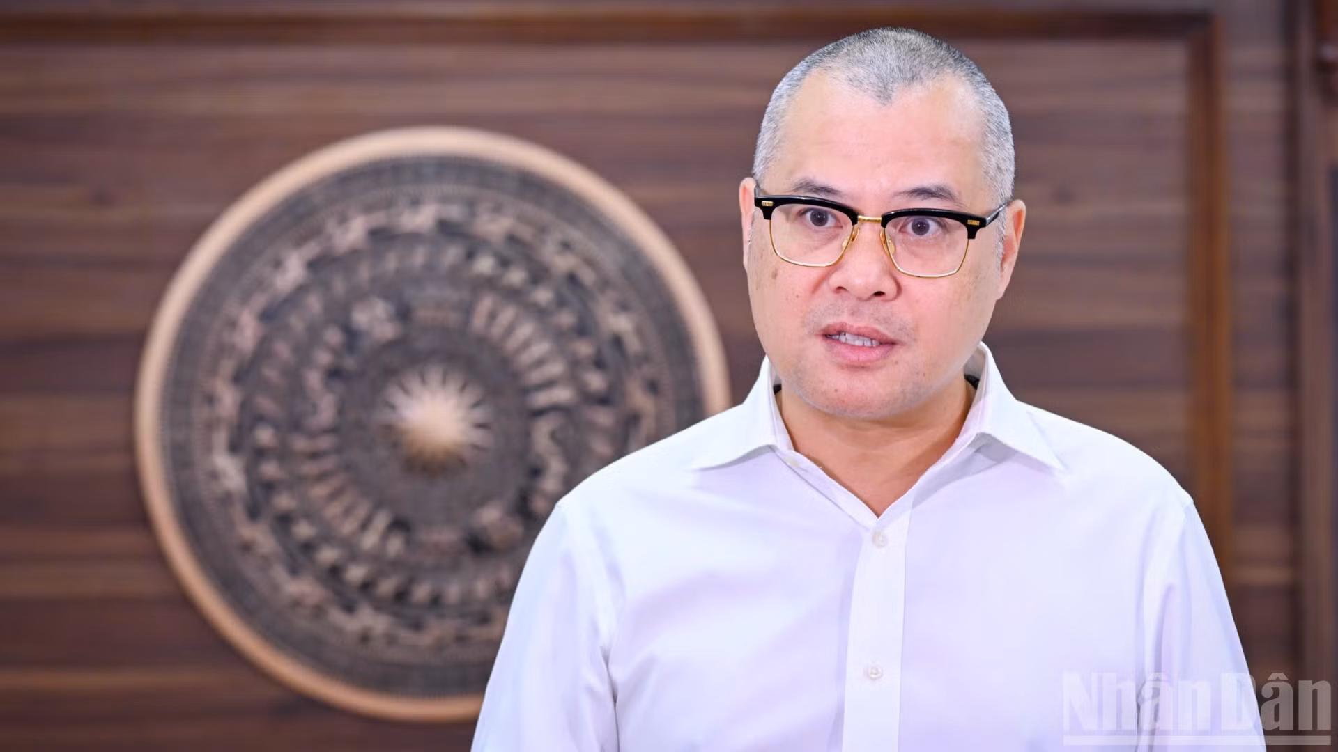 Phó Trưởng Ban Chính sách, Chiến lược Trung ương Phạm Đại Dương. (Ảnh: THÀNH ĐẠT)