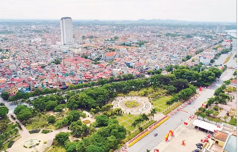 Một góc phường Phủ Lý, tỉnh Ninh Bình.