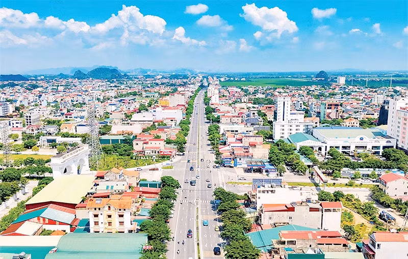 Một góc phường Hoa Lư, tỉnh Ninh Bình.
