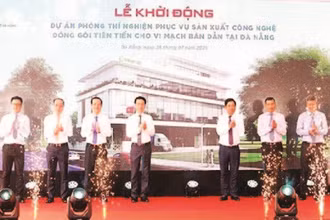 Khởi động Dự án Phòng thí nghiệm sản xuất công nghệ đóng gói tiên tiến cho vi mạch bán dẫn tại thành phố Đà Nẵng.