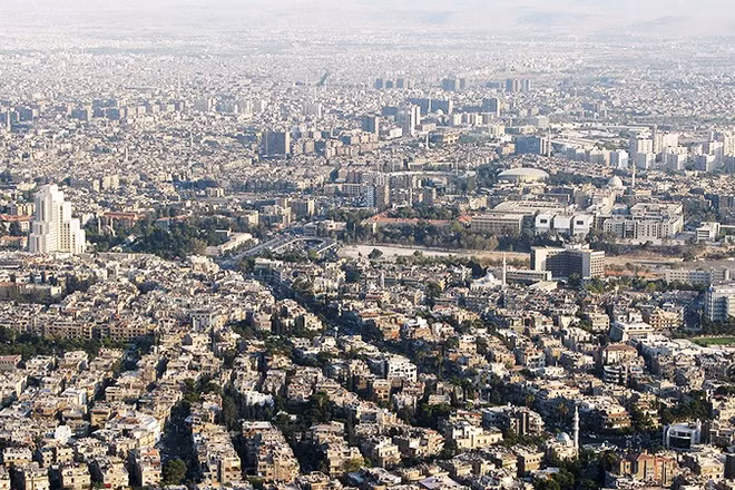 Thủ đô Damascus của Syria.Ảnh: WIKIPEDIA