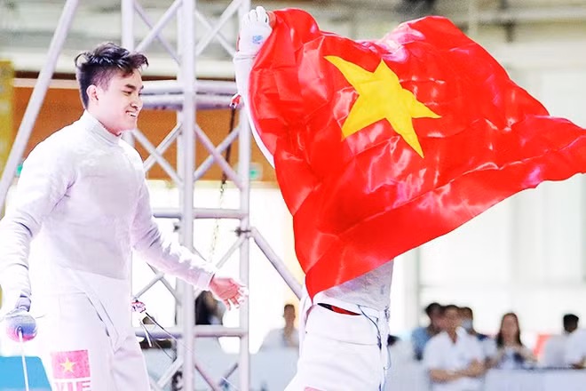 Các vận động viên luôn mang theo thông điệp về một Việt Nam đoàn kết, năng động và phát triển. Ảnh: LÊ MINH