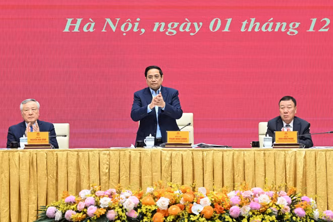 Thủ tướng Phạm Minh Chính chủ trì Hội nghị của Đảng ủy Chính phủ tổng kết công tác phòng, chống tham nhũng, lãng phí, tiêu cực.