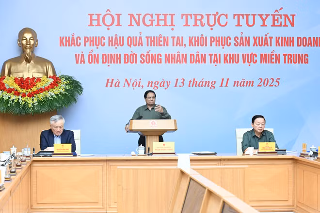 Thủ tướng Phạm Minh Chính phát biểu chỉ đạo hội nghị.